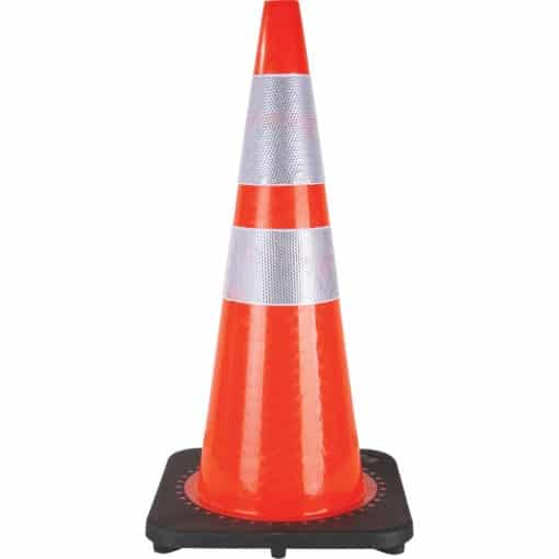 Traffic cone for disinfecting and cleaning products