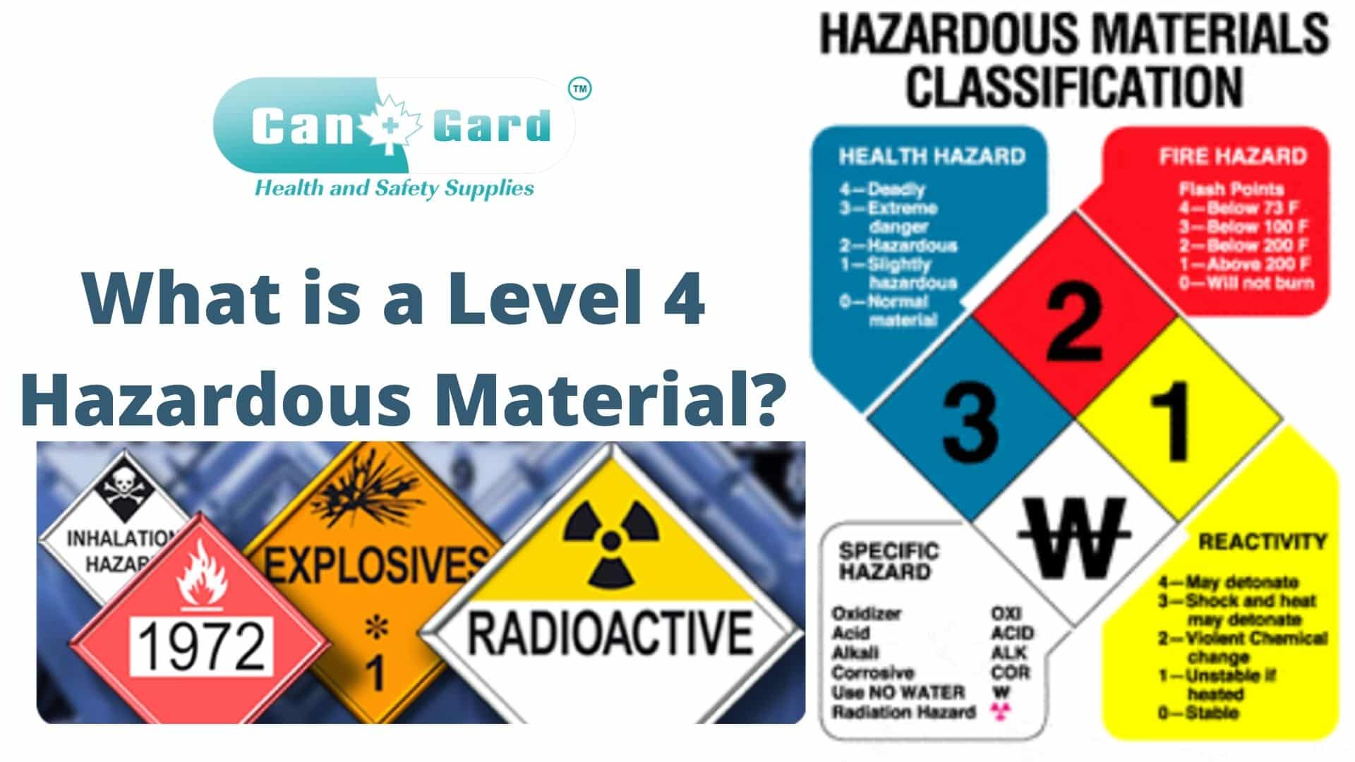 What is a Level 4 Hazardous Material? Personal Protective Equipment