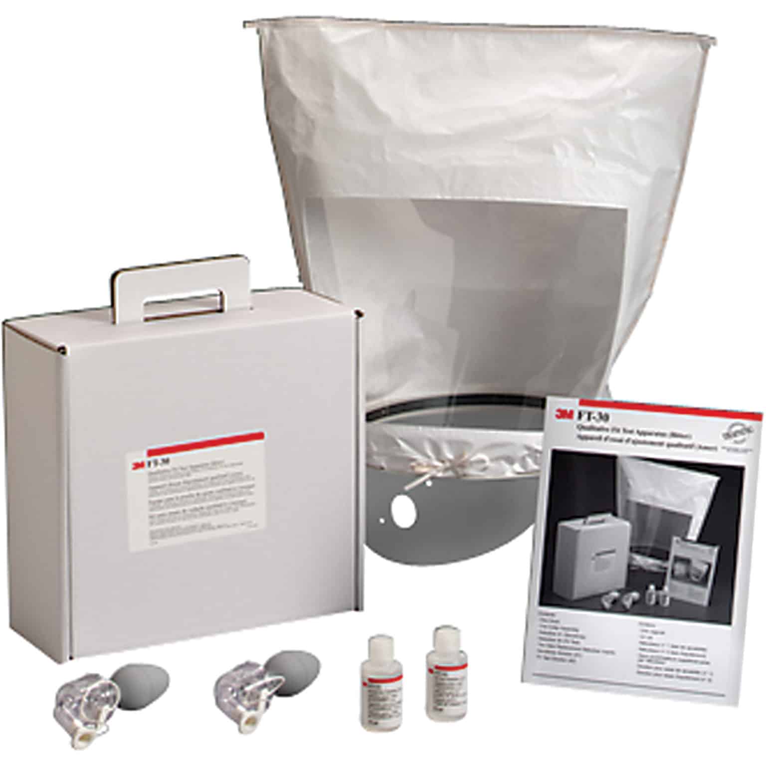 3m Ft-10 Fit Test Kit With Testing Solution, Qualitative, Sweet Testing 