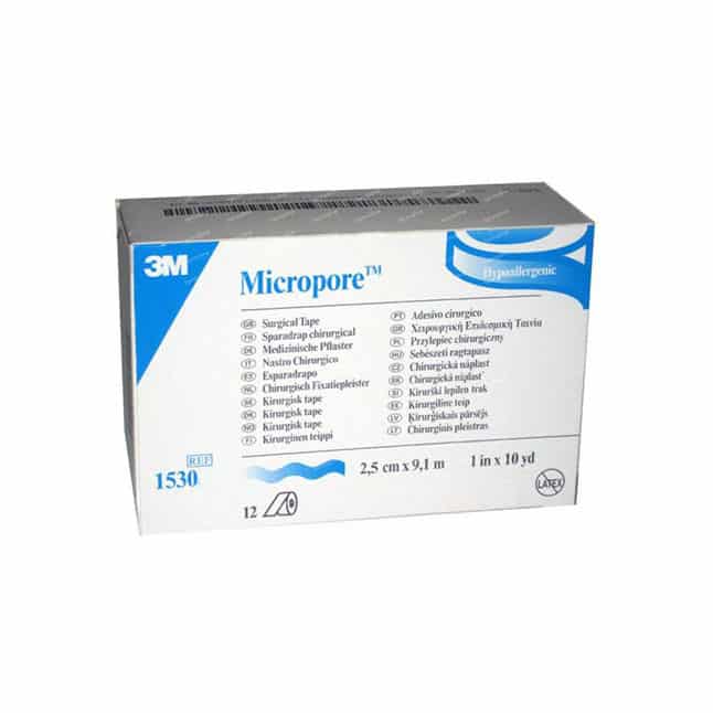 3M1530-3 Micropore™ Surgical Tape, Non-Sterile, Personal Protective  Equipment